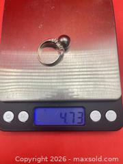 MaxSold Auction: 14K White Gold Ring with Pearl  - Oakville (Ontario, Canada) PARTNER MANAGED Estate Sale Online Auction -  Timber Lane