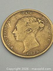 MaxSold Auction: Australian 1875 Gold Coin  - Oakville (Ontario, Canada) PARTNER MANAGED Estate Sale Online Auction -  Timber Lane