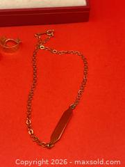 MaxSold Auction: Gold Earrings and Bracelet  - Oakville (Ontario, Canada) PARTNER MANAGED Estate Sale Online Auction -  Timber Lane