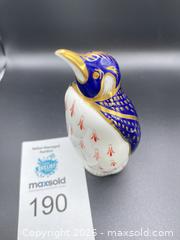 MaxSold Auction: Royal Crown Derby Imari Penguin Paperweight  - Oakville (Ontario, Canada) PARTNER MANAGED Estate Sale Online Auction -  Timber Lane