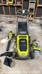 MaxSold Auction: Ryobi lawn mower, leaf blower etc - Oakville (Ontario, Canada) PARTNER MANAGED Estate Sale Online Auction -  Timber Lane