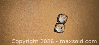 MaxSold Auction: Natural Aquamarine pair  - Hamilton (Ontario, Canada) PARTNER MANAGED Reseller Online Auction - Mohawk Road West