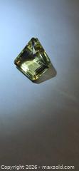 MaxSold Auction: Natural fancy cut Lemon citrine  - Hamilton (Ontario, Canada) PARTNER MANAGED Reseller Online Auction - Mohawk Road West