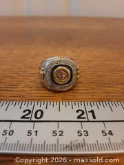 MaxSold Auction: Bradford Exchange 24K gold and silver-plated Winnipeg Jets men's diamond ring, 8.5 - London (Ontario, Canada) PARTNER MANAGED Downsizing Online Auction - Seymour Crescent