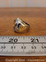 MaxSold Auction: Bradford Exchange 24K gold and silver-plated Winnipeg Jets men's diamond ring, 8.5 - London (Ontario, Canada) PARTNER MANAGED Downsizing Online Auction - Seymour Crescent