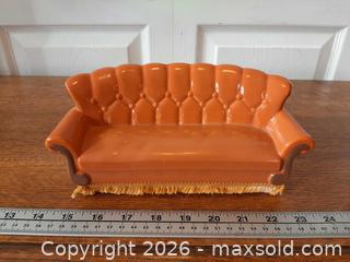 MaxSold Auction: Silver Buffalo Friends Central Perk couch ceramic coin bank - London (Ontario, Canada) PARTNER MANAGED Downsizing Online Auction - Seymour Crescent