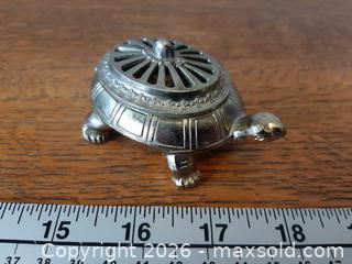 MaxSold Auction: Vintage turtle-shaped trinket box with lid - London (Ontario, Canada) PARTNER MANAGED Downsizing Online Auction - Seymour Crescent