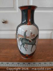 MaxSold Auction: WBI Chinese hand-painted porcelain equestrian vase - London (Ontario, Canada) PARTNER MANAGED Downsizing Online Auction - Seymour Crescent