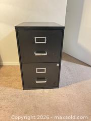 MaxSold Auction: 2-Drawer Vertical Metal Filing Cabinet, Letter, Black - Greater Sudbury (Ontario, Canada) PARTNER MANAGED Estate Sale Online Auction -  Pebble Hill Place