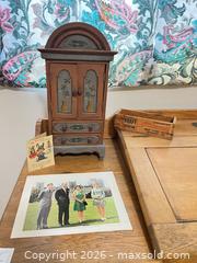 MaxSold Auction: Antique basket / Antique Canadian Kraft Box  - Greater Sudbury (Ontario, Canada) PARTNER MANAGED Estate Sale Online Auction -  Pebble Hill Place
