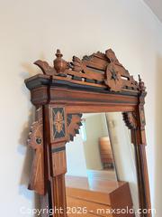 MaxSold Auction: Antique Full-Length Freestanding Floor Mirror with Carved Crest - Greater Sudbury (Ontario, Canada) PARTNER MANAGED Estate Sale Online Auction -  Pebble Hill Place