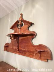 MaxSold Auction: Antique Pine Wall-Mounted Decorative Plate Shelf with Pediment - Greater Sudbury (Ontario, Canada) PARTNER MANAGED Estate Sale Online Auction -  Pebble Hill Place