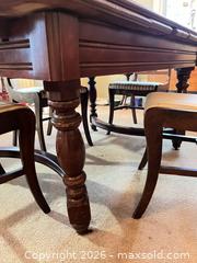 MaxSold Auction: Antique Solid Wood Dining Table with 4 Matching Chairs - Greater Sudbury (Ontario, Canada) PARTNER MANAGED Estate Sale Online Auction -  Pebble Hill Place