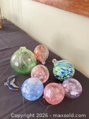 MaxSold Auction: Assorted Hand-Blown Glass Ornaments, Lot of 7 - Greater Sudbury (Ontario, Canada) PARTNER MANAGED Estate Sale Online Auction -  Pebble Hill Place
