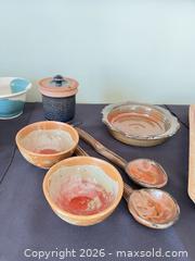 MaxSold Auction: Assorted Handmade Stoneware Ceramics Set of 13 - Greater Sudbury (Ontario, Canada) PARTNER MANAGED Estate Sale Online Auction -  Pebble Hill Place