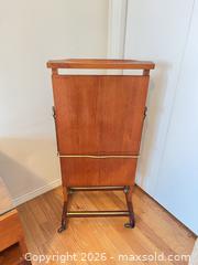 MaxSold Auction: Birkdale / Eatons Vintage Folding Wooden Stand with Brass Hardware  - Greater Sudbury (Ontario, Canada) PARTNER MANAGED Estate Sale Online Auction -  Pebble Hill Place