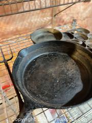 MaxSold Auction: Cast Iron Fry pan & Pot with Lid / egg cooker / utensils  - Greater Sudbury (Ontario, Canada) PARTNER MANAGED Estate Sale Online Auction -  Pebble Hill Place