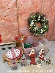 MaxSold Auction: Christmas Decor & Wreath  - Greater Sudbury (Ontario, Canada) PARTNER MANAGED Estate Sale Online Auction -  Pebble Hill Place