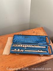 MaxSold Auction: Flute with case  - Greater Sudbury (Ontario, Canada) PARTNER MANAGED Estate Sale Online Auction -  Pebble Hill Place