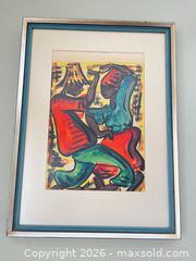 MaxSold Auction: Framed Figurative Painting in Wood Frame - Greater Sudbury (Ontario, Canada) PARTNER MANAGED Estate Sale Online Auction -  Pebble Hill Place