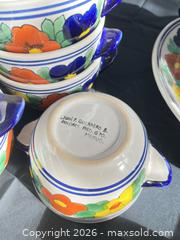 MaxSold Auction: Hand-Painted Juan F. Guerrero Ceramic Dinnerware Set- Mexico  - Greater Sudbury (Ontario, Canada) PARTNER MANAGED Estate Sale Online Auction -  Pebble Hill Place