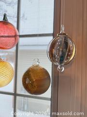 MaxSold Auction: Lot of 10 Hand-Blown Glass Hanging Ornaments - Greater Sudbury (Ontario, Canada) PARTNER MANAGED Estate Sale Online Auction -  Pebble Hill Place