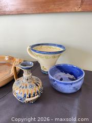 MaxSold Auction: Lot of Glazed Ceramic Decorative Vase, Tray, Bowl, Ewer - Greater Sudbury (Ontario, Canada) PARTNER MANAGED Estate Sale Online Auction -  Pebble Hill Place