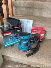 MaxSold Auction: Makita BO5030 5" Random Orbit Finish Sander - Greater Sudbury (Ontario, Canada) PARTNER MANAGED Estate Sale Online Auction -  Pebble Hill Place