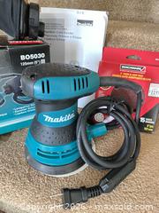 MaxSold Auction: Makita BO5030 5" Random Orbit Finish Sander - Greater Sudbury (Ontario, Canada) PARTNER MANAGED Estate Sale Online Auction -  Pebble Hill Place