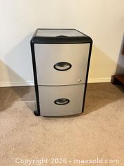 MaxSold Auction: Mobile Filing Cabinet, 2-Drawer, Silver/Gray with Black Trim - Greater Sudbury (Ontario, Canada) PARTNER MANAGED Estate Sale Online Auction -  Pebble Hill Place