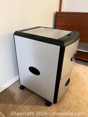 MaxSold Auction: Mobile Filing Cabinet, 2-Drawer, Silver/Gray with Black Trim - Greater Sudbury (Ontario, Canada) PARTNER MANAGED Estate Sale Online Auction -  Pebble Hill Place