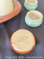 MaxSold Auction: Pear-Shaped Decorative Candles with Ceramic Holders & Multicolor Tray - Greater Sudbury (Ontario, Canada) PARTNER MANAGED Estate Sale Online Auction -  Pebble Hill Place