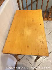 MaxSold Auction: Pine Side Table  - Greater Sudbury (Ontario, Canada) PARTNER MANAGED Estate Sale Online Auction -  Pebble Hill Place