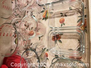 MaxSold Auction: Pyrex Glass measuring cups / storage containers  - Greater Sudbury (Ontario, Canada) PARTNER MANAGED Estate Sale Online Auction -  Pebble Hill Place