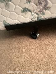 MaxSold Auction: Queen size bed frame - metal with wheels  - Greater Sudbury (Ontario, Canada) PARTNER MANAGED Estate Sale Online Auction -  Pebble Hill Place