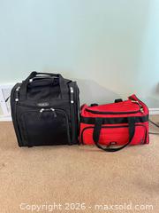 MaxSold Auction: Samsonite luggage bag / Swiss Air Luggage Carrier  - Greater Sudbury (Ontario, Canada) PARTNER MANAGED Estate Sale Online Auction -  Pebble Hill Place