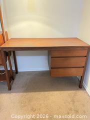 MaxSold Auction: Scandinavian Teak Writing Desk, Mid-Century Modern - Greater Sudbury (Ontario, Canada) PARTNER MANAGED Estate Sale Online Auction -  Pebble Hill Place