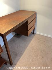 MaxSold Auction: Scandinavian Teak Writing Desk, Mid-Century Modern - Greater Sudbury (Ontario, Canada) PARTNER MANAGED Estate Sale Online Auction -  Pebble Hill Place