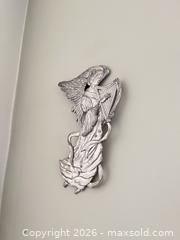 MaxSold Auction: Seagull Pewter Angel Figurine with Harp, Medium Pewter Finish - Greater Sudbury (Ontario, Canada) PARTNER MANAGED Estate Sale Online Auction -  Pebble Hill Place