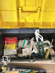 MaxSold Auction: Stanley 19" Series 2000 Toolbox with Mixed Hand Tools - Greater Sudbury (Ontario, Canada) PARTNER MANAGED Estate Sale Online Auction -  Pebble Hill Place