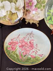 MaxSold Auction: Sunrise Fine Bone China Floral Decorative Plate 8–10 in / 4  - Greater Sudbury (Ontario, Canada) PARTNER MANAGED Estate Sale Online Auction -  Pebble Hill Place