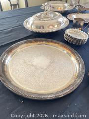 MaxSold Auction: Vintage Reed & Barton & Sheffield Silverplate Serving Pieces - Greater Sudbury (Ontario, Canada) PARTNER MANAGED Estate Sale Online Auction -  Pebble Hill Place