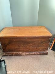 MaxSold Auction: Wooden Storage trunk  - Greater Sudbury (Ontario, Canada) PARTNER MANAGED Estate Sale Online Auction -  Pebble Hill Place
