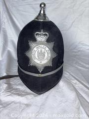 MaxSold Auction: Authentic North Wales Police Custodian Helmet (Officer) Size 128 - Hamilton (Ontario, Canada) SELLER MANAGED Estate Sale Online Auction - Barton Street East,