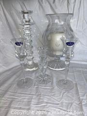 MaxSold Auction: Crystal Candle Holder Collection – Royal Doulton & Decorative Hurricane Vase - Hamilton (Ontario, Canada)  PARTNER MANAGED Estate Sale Online Auction - Barton Street East