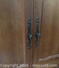 MaxSold Auction: French Provincial Medium Brown Veneer Credenza, 4 Doors - Hamilton (Ontario, Canada) SELLER MANAGED Estate Sale Online Auction - Barton Street East