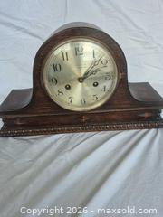 MaxSold Auction: Richardson Leicester Mantel Clock, Wood Case - Hamilton (Ontario, Canada) SELLER MANAGED Estate Sale Online Auction - Barton Street East,