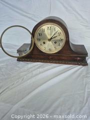 MaxSold Auction: Richardson Leicester Mantel Clock, Wood Case - Hamilton (Ontario, Canada) SELLER MANAGED Estate Sale Online Auction - Barton Street East,