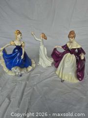MaxSold Auction: Royal Doulton Ashley, Lauren & Thinking of You Bone China Figurines (3) - Hamilton (Ontario, Canada) SELLER MANAGED Estate Sale Online Auction - Barton Street East