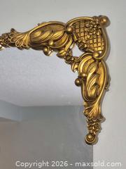 MaxSold Auction: Set of 2 Rectangular Frameless Wall Mirrors with Gold Corner Ornaments - Hamilton (Ontario, Canada)  PARTNER MANAGED Estate Sale Online Auction - Barton Street East